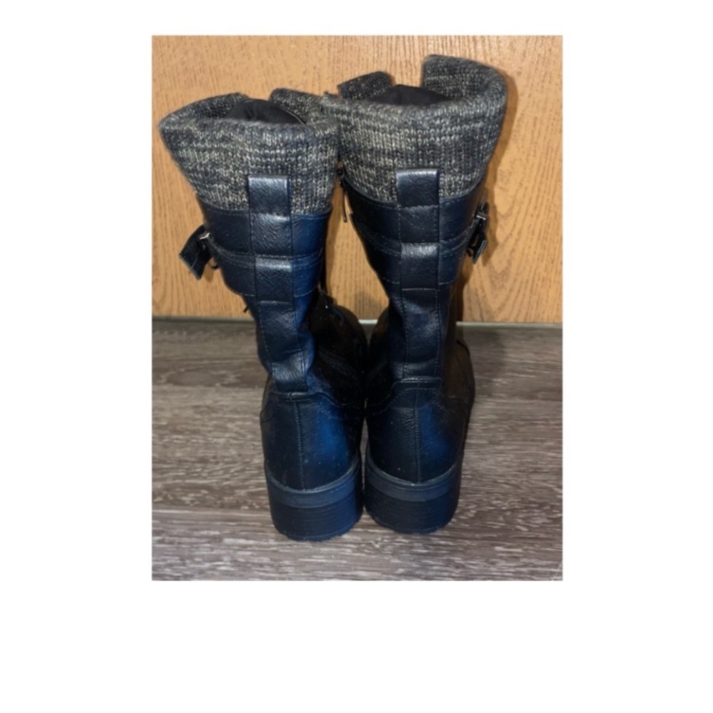 NWOB COMBAT WARM BOOTS WITH SECRET COMPARTMENTS AND ZIPPERS! - Picture 5 of 9